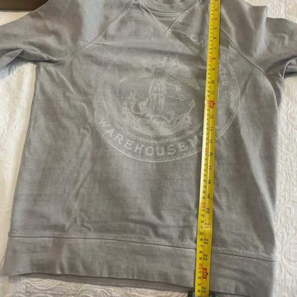 Vintage Mens Burberry sweater Grey Crewneck Small - Picture 3 of 4